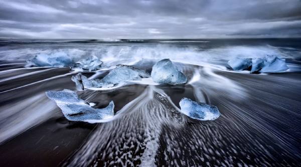 Photograph Jesus M Garcia Blue Diamonds on One Eyeland